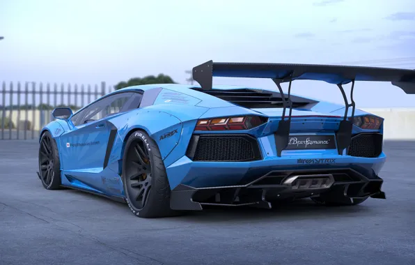 Lamborghini, Machine, Car, Auto, Render, Aventador, Lamborghini Aventador, Rendering