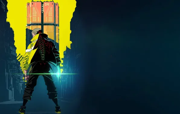The main character, CD Projekt Red, Netflix, Cyberpunk, Cyberpunk Edgerunners, David Martinez, David Martinez, anime …