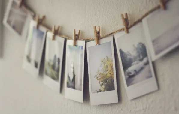 Picture photos, pictures, clothespins