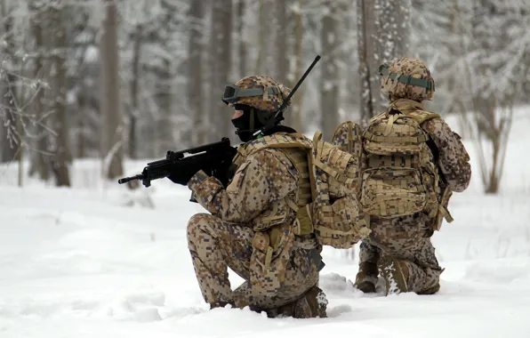 Weapons, soldiers, Latvian Army