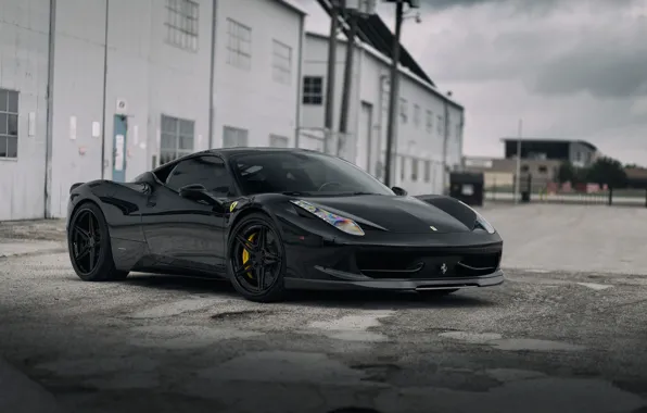 Picture Ferrari, 458, Italia, Wheels, Strasse