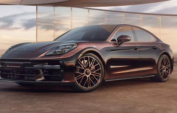 Porsche, Panamera, Turbo, 2024, Porsche Panamera Turbo Special request, Avium Metallic, Leblon Violet Metallic, Special …