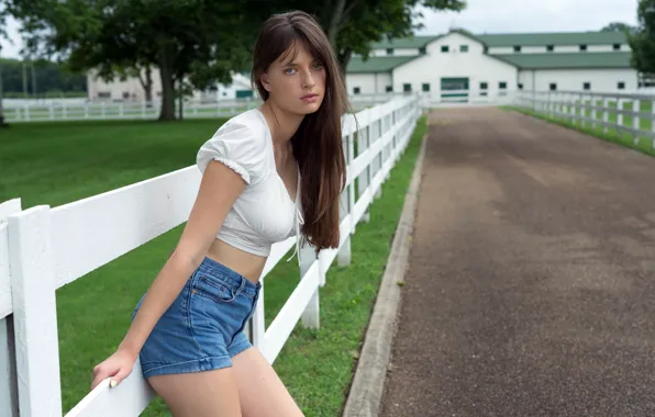 Girl, background, Abigail