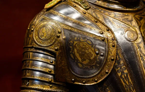 Wallpaper metal, pattern, armor, knight images for desktop, section