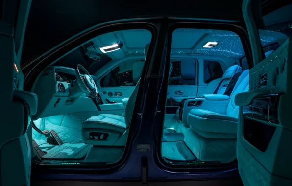 Picture design, tuning, Rolls-Royce, luxury, exclusive, the interior of the car, Mansory, 2020