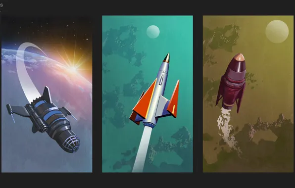 Planet, missiles, devices, sansar posters new, ASTROPORT