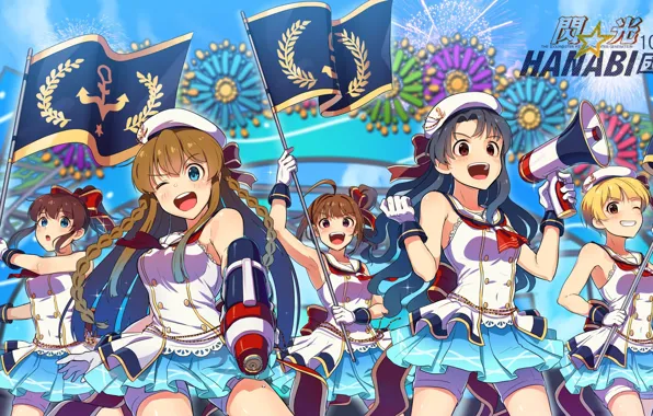 Girls, Flags, Anime, IdolM@ster