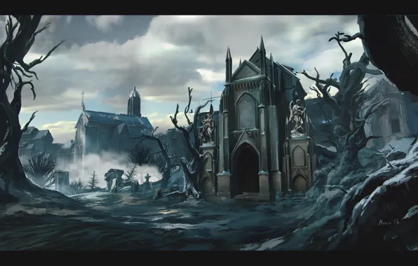 Temple, desolation, The Church