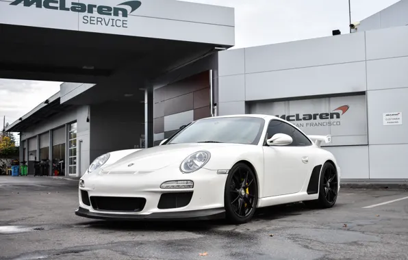 Porsche, GT3, White