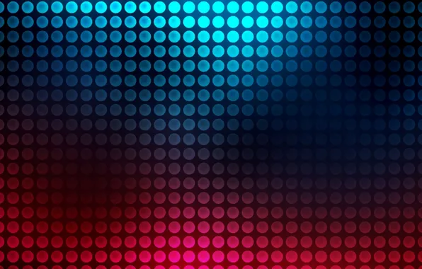 Color, circles, blue, pink, abstraction, dark, gradient