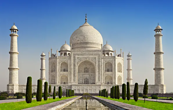 Picture castle, India, monument, temple, Taj Mahal, The Taj Mahal, Agra, India