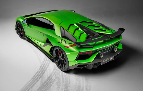 Lamborghini, supercar, the view from the top, 2018, Aventador, SVJ, Aventador SVJ