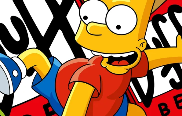 Picture cartoons, Bart, the simpsons
