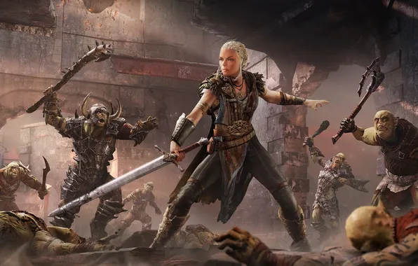 Picture Armor, Light, Sword, Weapons, DLC, Equipment, Middle-Earth: Shadow of Mordor, The Power of Defiance