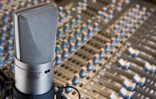 Remote, microphone, Studio