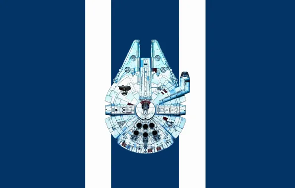 Minimalism, Star Wars, Art, Star Wars, The view from the top, Fiction, Spaceship, GrahamTG