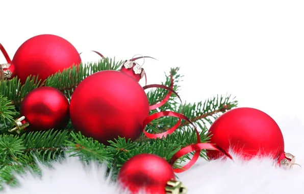 Decoration, holiday, balls, New year, Happy New Year, balls, Merry Christmas, holiday