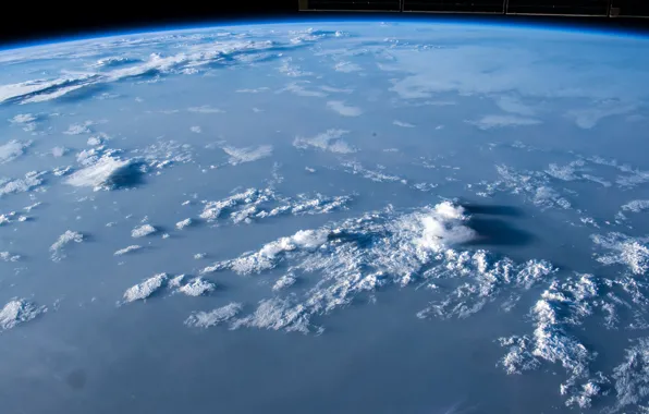 Picture clouds, the dome, flat land