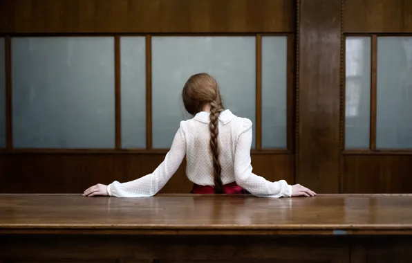 Girl, braid, Sandra Plajzer