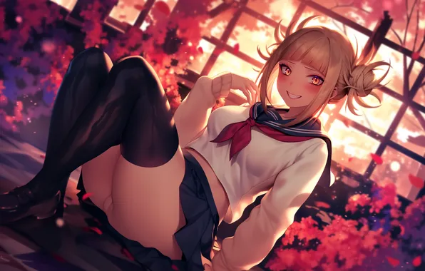 Anime, art, wallpaper, 18+, himiko, my hero academia, The hero, My hero academy