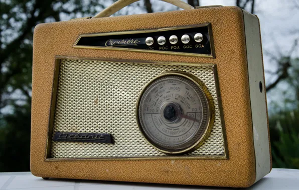 Background, radio, receiver