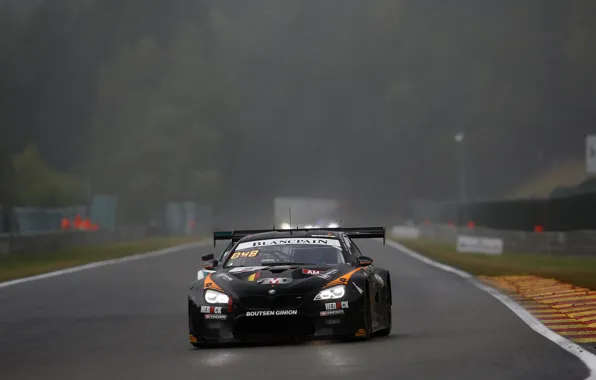 Picture fog, coupe, BMW, haze, track, humidity, 2019, M6 GT3