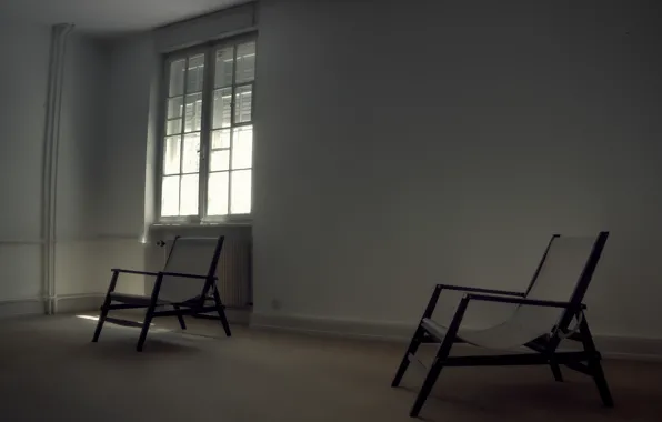 Room, chairs, window
