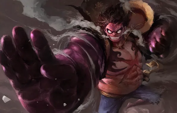 Power, guy, One Piece