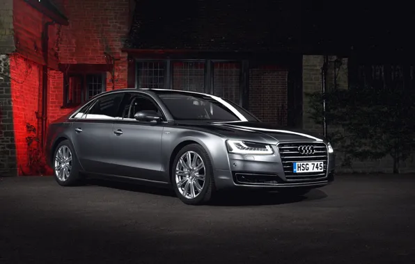 Audi, Audi, quattro, Quattro, A8L, UK-spec, 2014, 4.0T