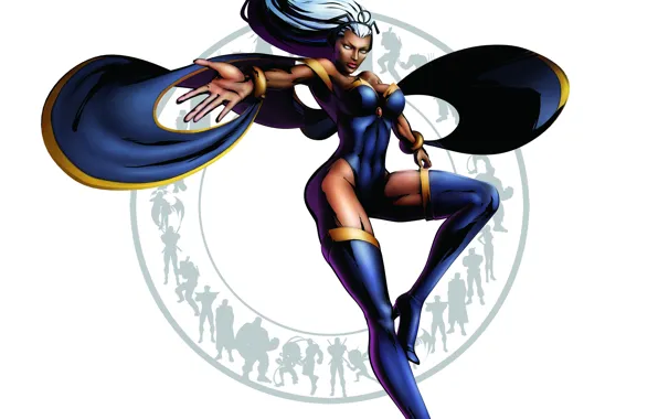 The storm, storm, the x-men., X-men