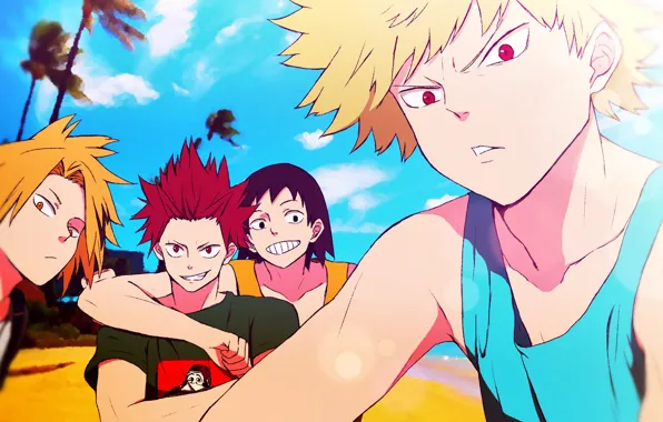 Anime, art, Boku no Hero Academy, My hero Academy