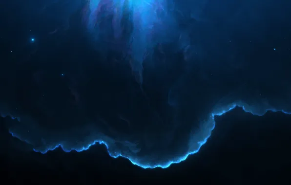 Stars, Space, Nebula, Style, Fantasy, Art, Stars, Space