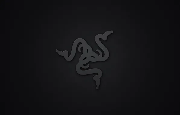 Black, Logo, Razer, Wallpaper, Hi-Tech, Minimalism