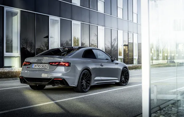 Asphalt, the city, Audi, coupe, RS 5, 2020, RS5 Coupe