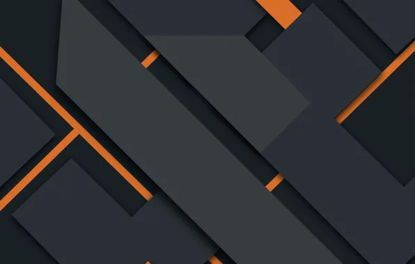 HD orange and black lines wallpapers