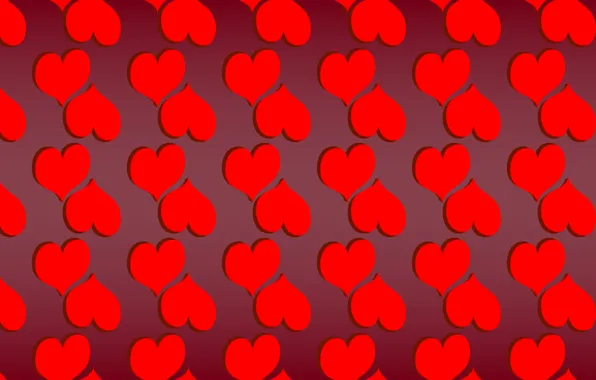 Picture love, red, background, holiday, Wallpaper, pattern, color, texture
