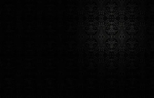 The dark background, pattern, restriction