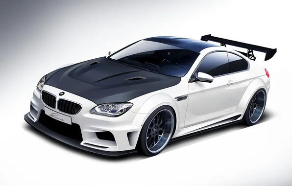 Picture tuning, BMW, BMW, white, white, front, kit, 6 Series