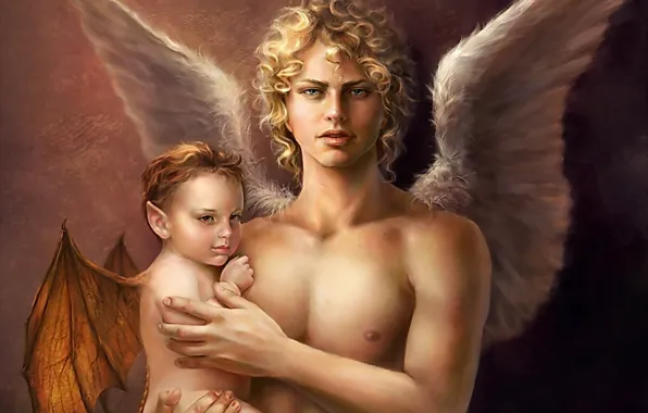 Children, wings, algal