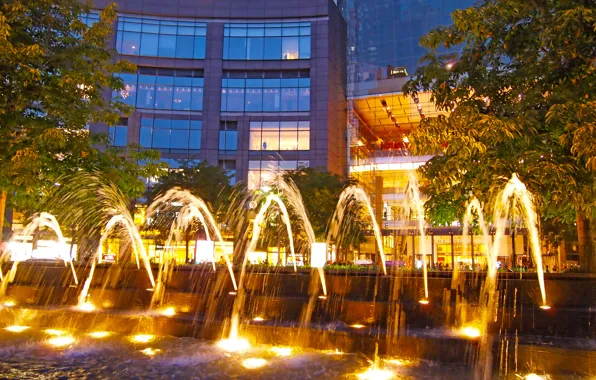 New York, NYC, Columbus circle