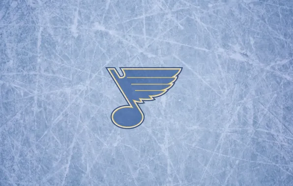 Picture ice, wing, note, NHL, NHL, St. Louis Blues, St. Louis Blues, hockey club