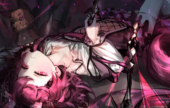 Girl, toy, lies, Arknights, Shamare