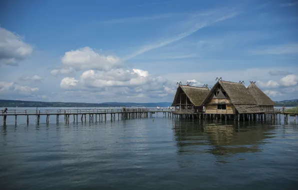 Picture Lake, Summer, Landscape, Summer, Lake