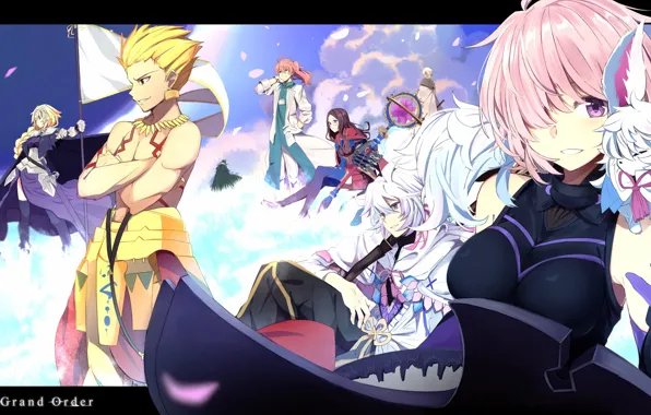 Anime, art, Fate/Grand Order