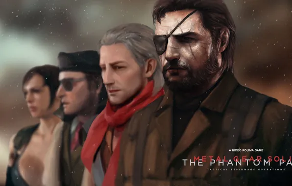 Sniper, Snake, Shalashaska, Revolver Ocelot, Metal Gear Solid V: The Phantom Pain, Ocelot, Kazuhira Miller, …