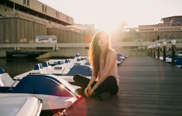 Picture summer, face, model, hair