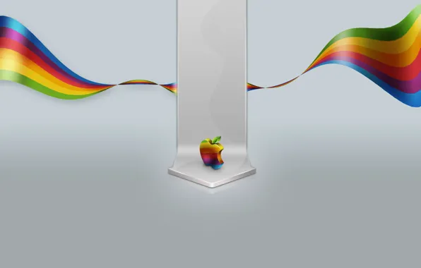 Color, apple, Apple, minimalism, 155, mac