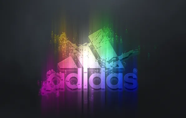 Squirt, background, paint, sport, glow, firm, Adidas, the bulge