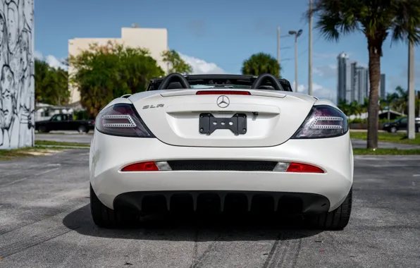 Picture Roadster, 2009, Rear view, Mercedes-Benz SLR McLaren