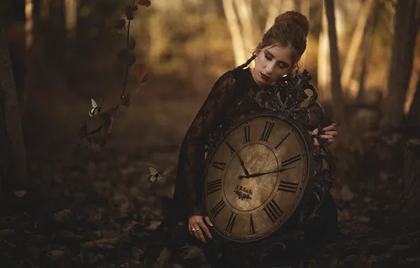 Girl, watch, Modelo, Mar Kalina